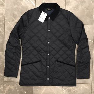 SOLD LOCALLY - Barbour Checked Heritage Liddesdale Quilted Jacket - New w. Tags